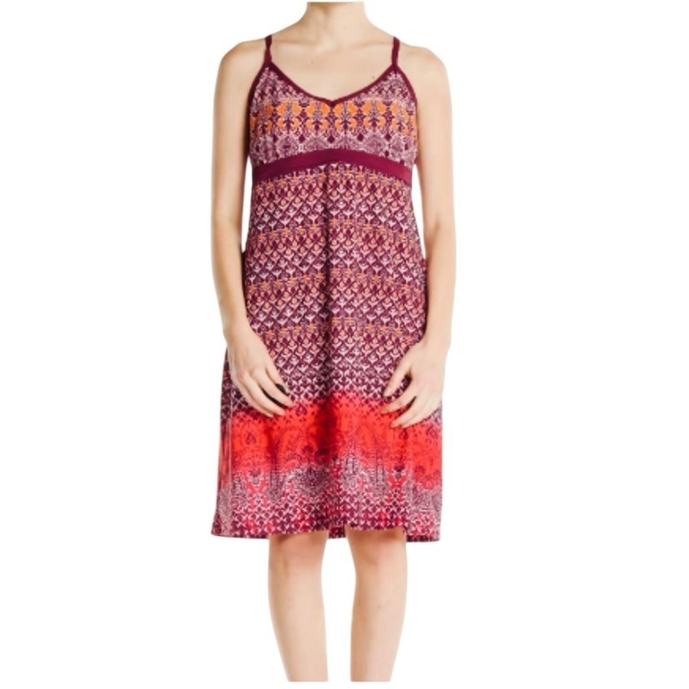 Athleta Shorebreak racerback jersey knit activewear dress Sz XS